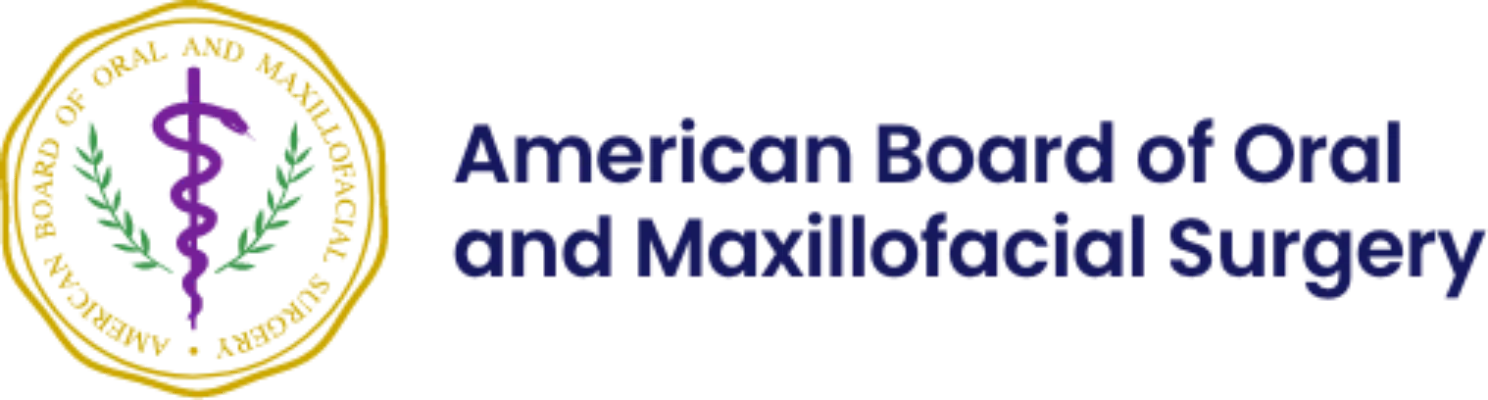 american board of oral and maxillofacial surgery logo